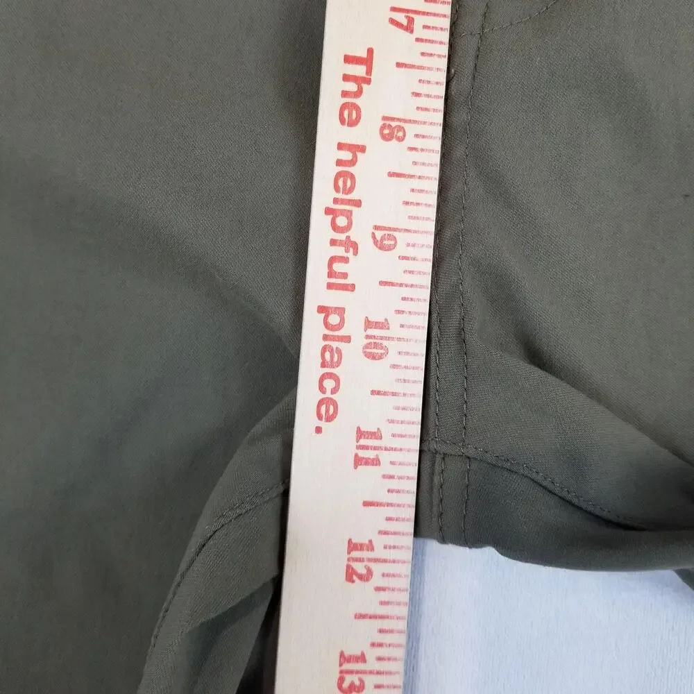 PrAna Pants Mens 34x32 Green Breathe Straight Fit Stretch Nylon Chino Travel